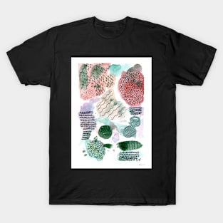 Abstract Earth Tones T-Shirt